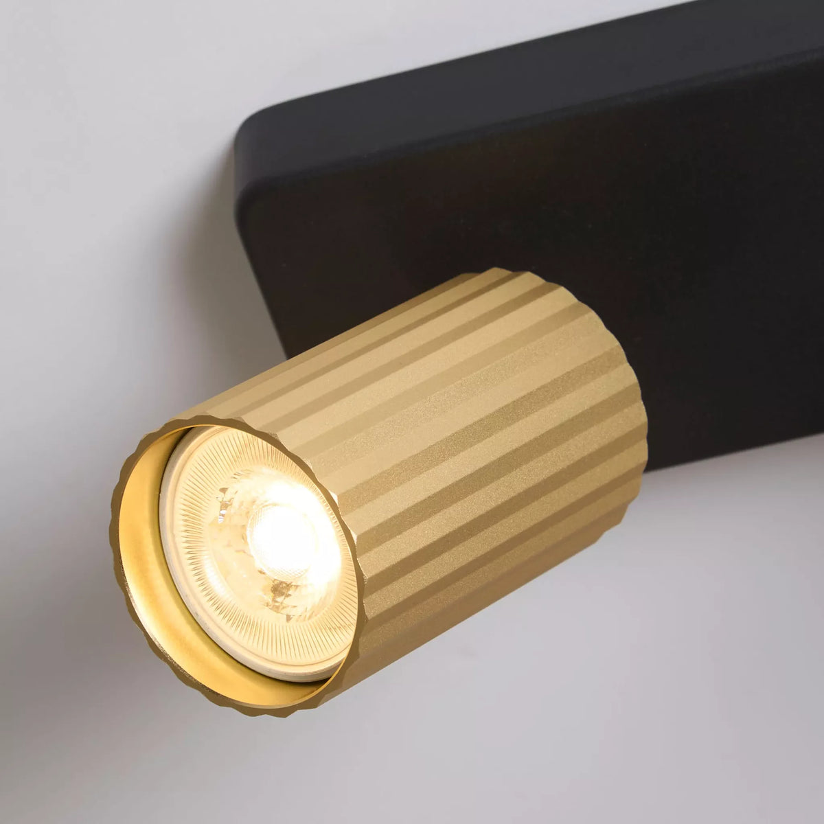Lights  -  Anna Fluted Spotlight - Gold  -  60487690
