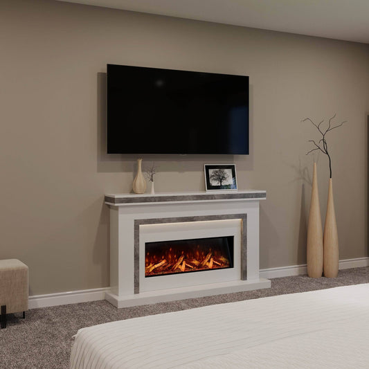 Fireplaces  -  Bespoke Fireplaces Aria Marble 1300 S Suite  -  60013089