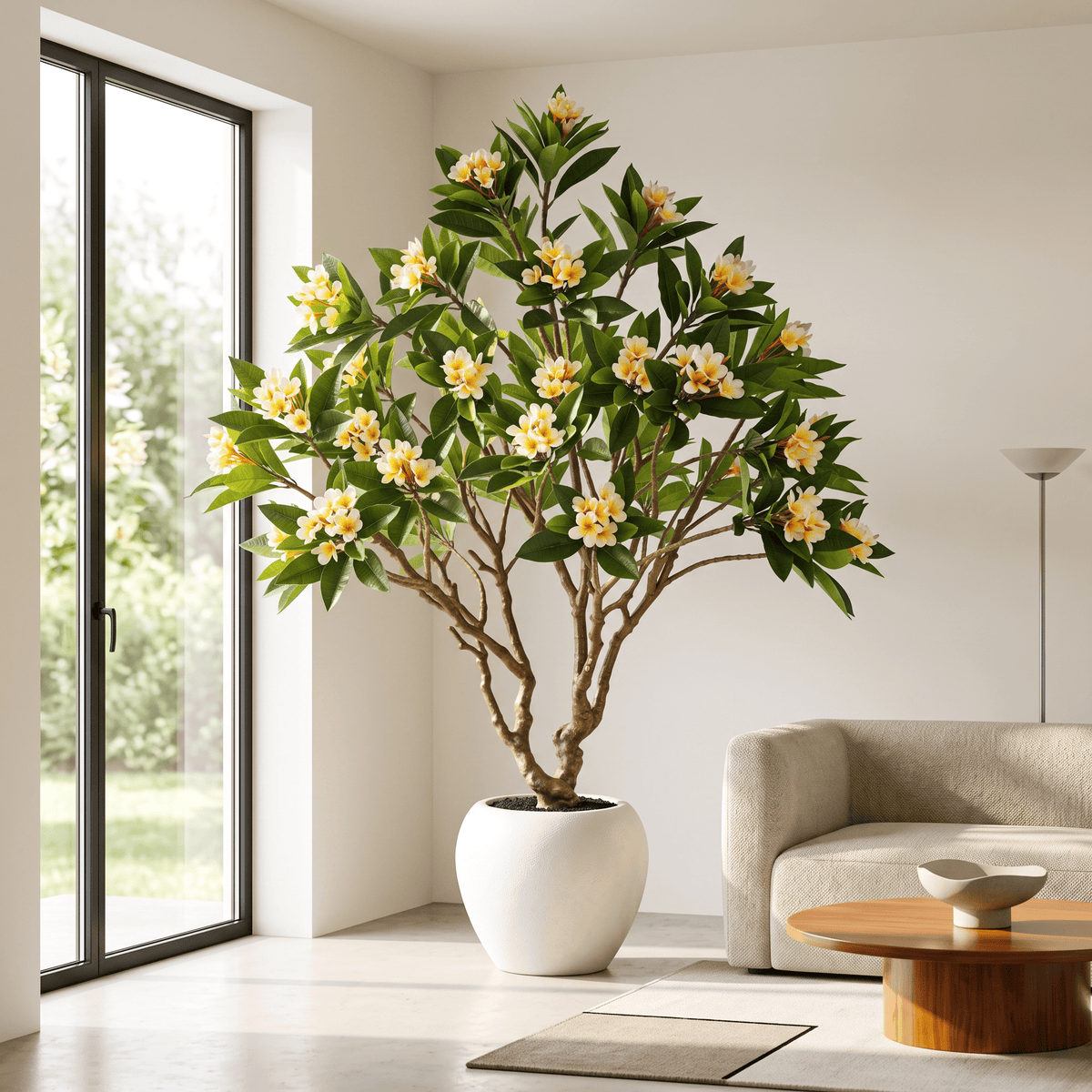 Homeware  -  Artificial Hawaiian Flower Tree - 230cm  -  60487462