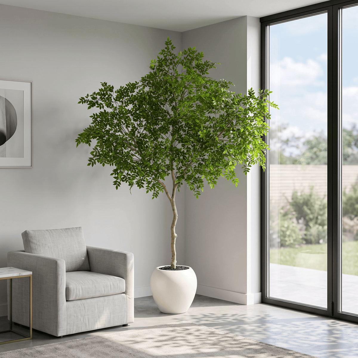Homeware  -  Artificial Mini Leaves Ficus Tree - 240cm  -  60487463