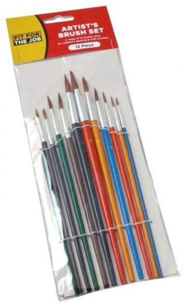  -  Artist Paint Brush Set - Colour  -  01461435