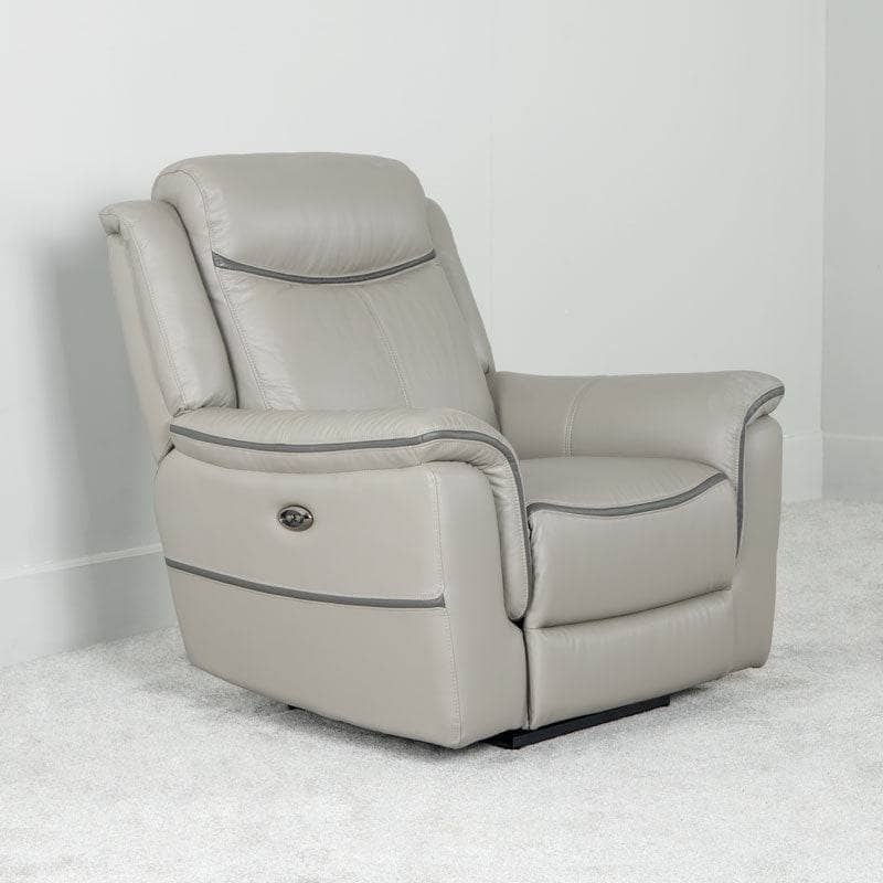 Furniture  -  Ascari Power Recliner Armchair - Taupe  -  60008958