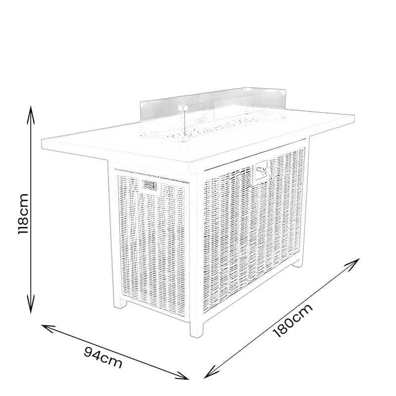 Gardening  -  Weatherking Ascot High Bar Set  -  60089870