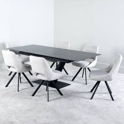 Furniture  -  Ashton Dining Table & 6 Chairs ASHTON TABLE & 6 CHAIRS  -  60011028