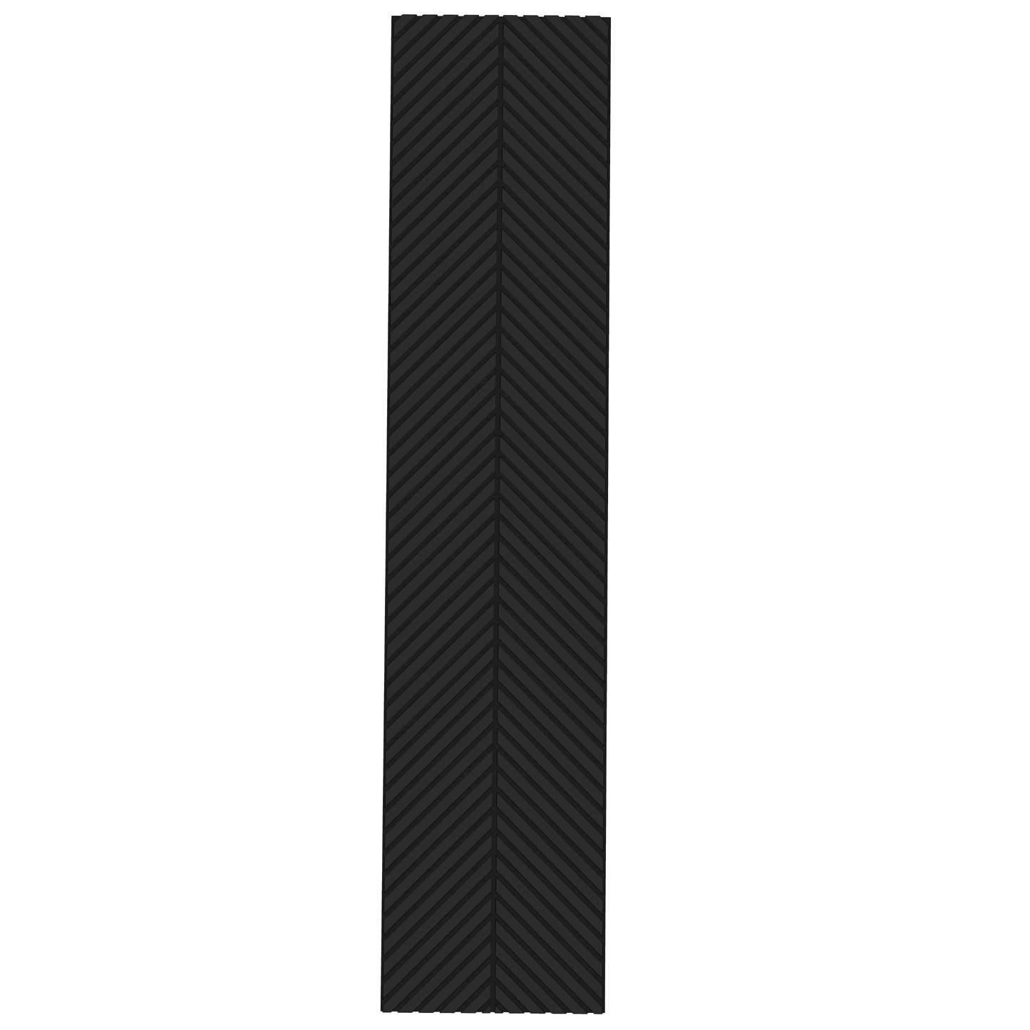 Wall Panelling  -  Slim Herringbone Acoustic Panel - Black Oak  -  60418250