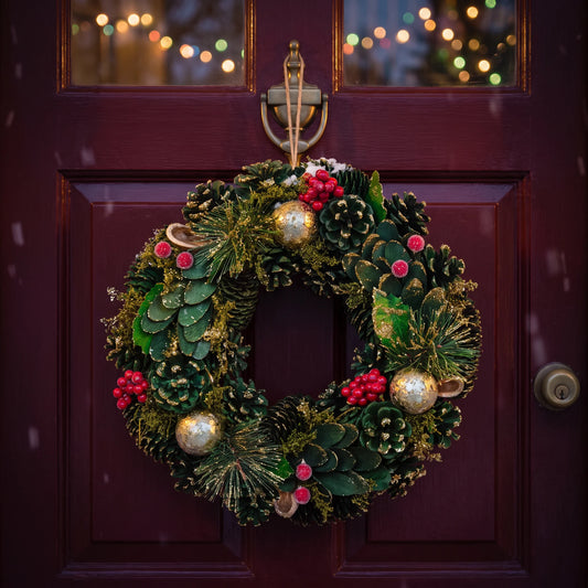 Christmas  -  BaublePine Wreath - 36cm  -  60487710
