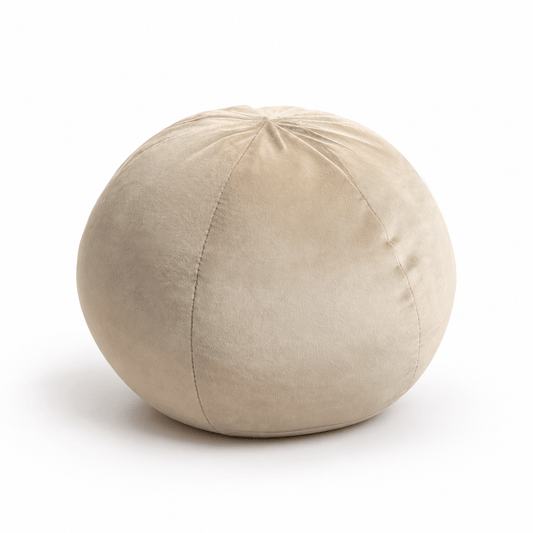 Homeware  -  Beige Ball Cushion - 30cm  -  60484621