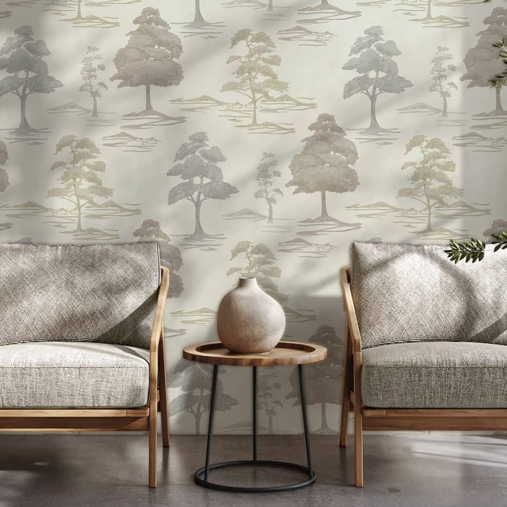 Wallpaper  -  Belgravia Carlotta Tree Cream - 9035  -  60485251