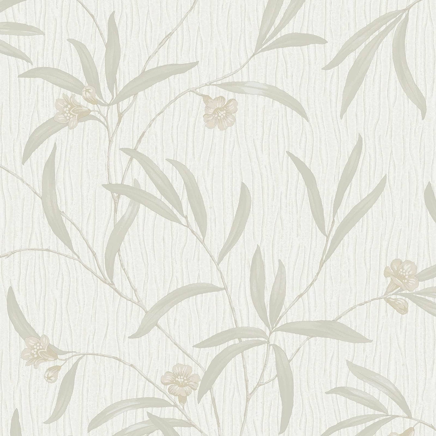  -  Belgravia Tiffany Floral White & Cream Wallpaper - 41330  -  60009418