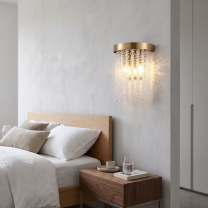 Bella 2 Light Wall Light - Light Bronze