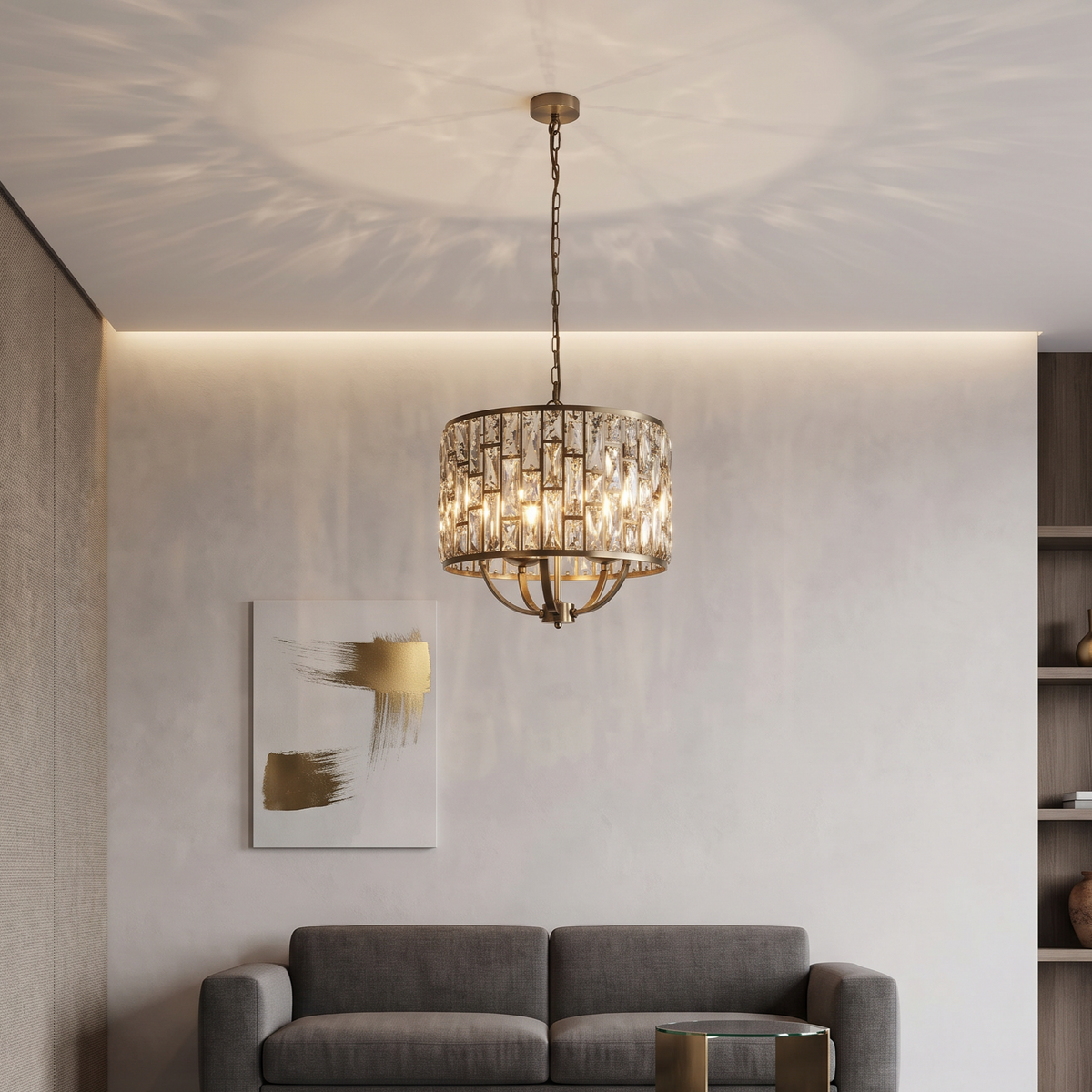 Bijou 5 Light Pendant Ceiling Light