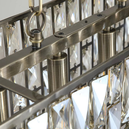 Bijou 8 Light Oval Diner Pendant Ceiling Light