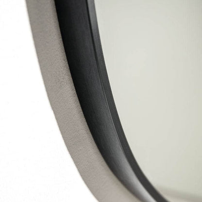 Mirrors  -  Black Mis-Shaped Mirror - 60 x 120cm  -  60009771