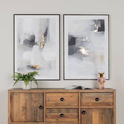 Pictures  -  Black Painting On Canvas -  60008243