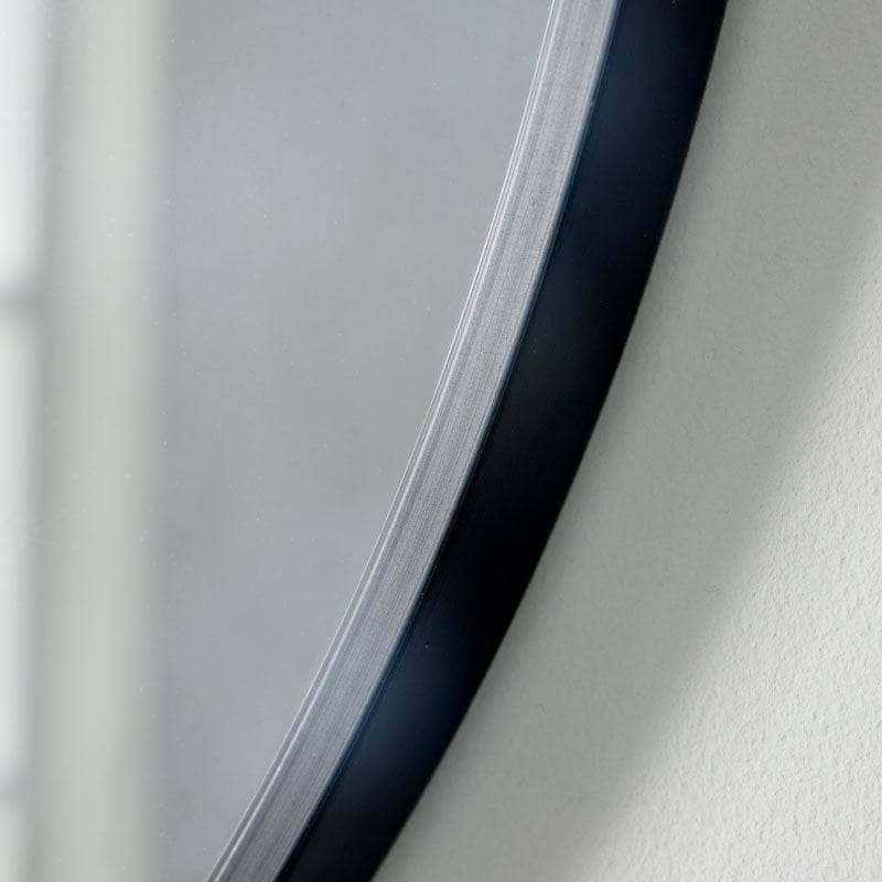 Black Round Wall Mirror 60cm Taskers Online Store, Liverpool
