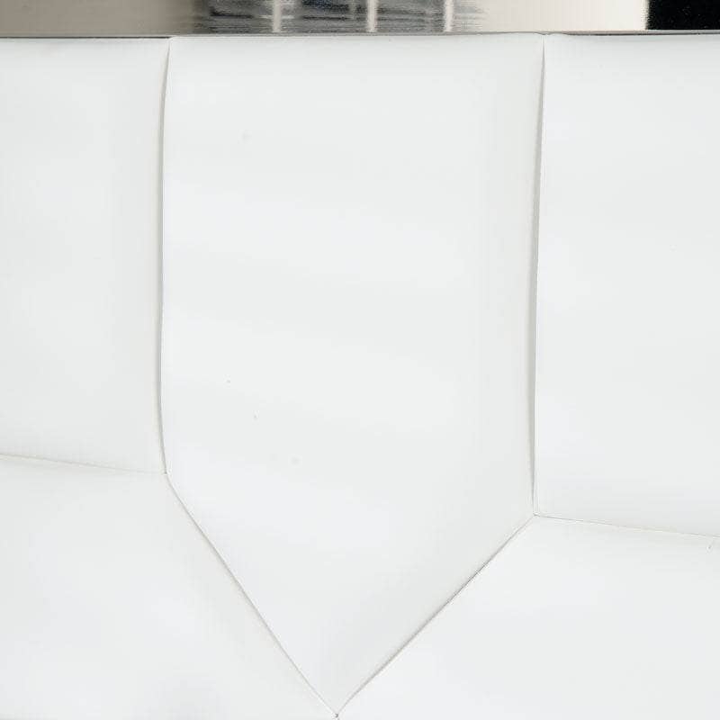 Furniture -  Blanco King Size Bedframe - White  -  60009257