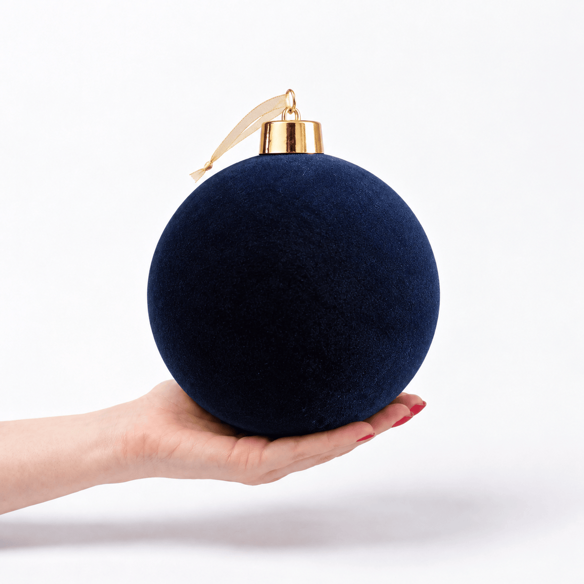 Christmas  -  Blue Velvet Bauble - 20cm  -  60486228