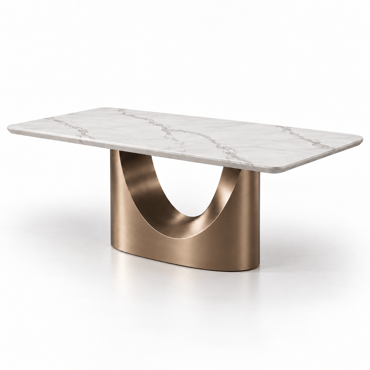 Active  -  Lorenzo 200cm Dining Table - Bronze  -  60487316