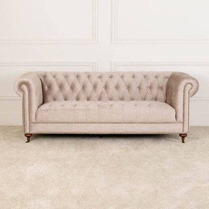 Furniture - Buckingham 4 Seater Sofa - Taupe