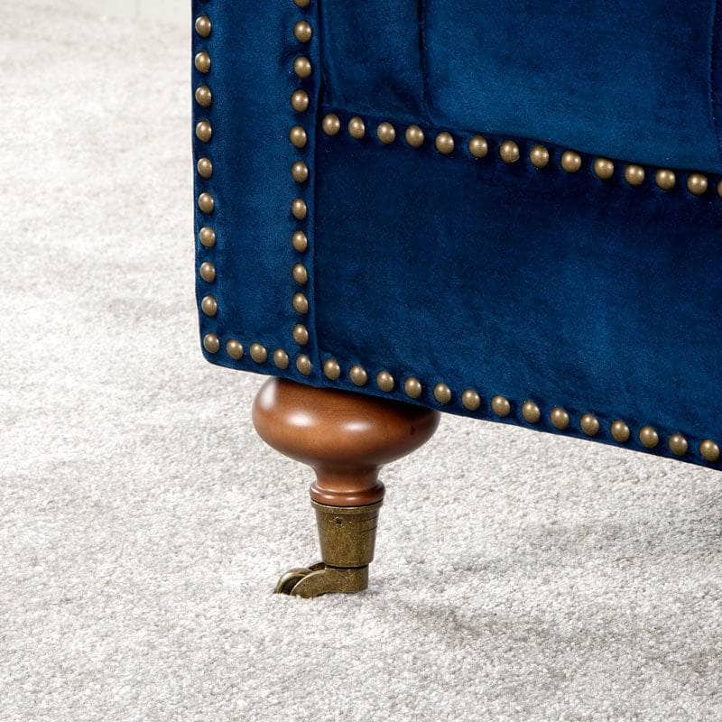 Furniture  -  Buckingham Armchair - Blue  -  60009274