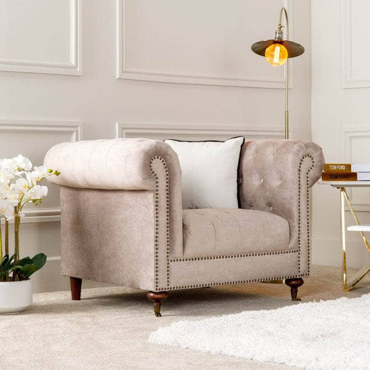 Furniture  -  Buckingham Armchair - Taupe  -  60009277