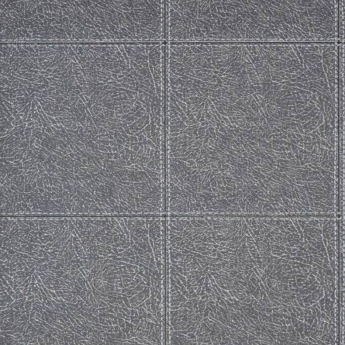 Wallpaper  -  Fine Decor Camden Stitch Charcoal Wallpaper FD42993  -  60003865