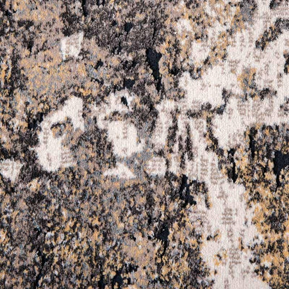 Rugs  -  Canyon Abstract Black Rug - Multiple Sizes  - 