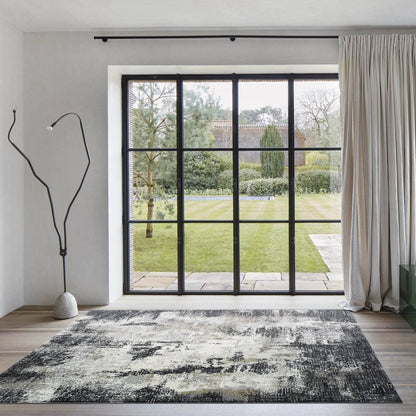 Rugs  -  Canyon Black Rug - Multiple Sizes  - 