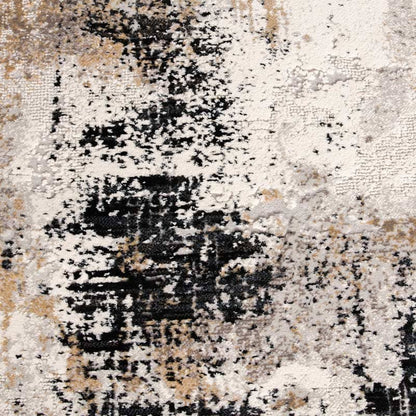 Rugs  -  Canyon Black Rug - Multiple Sizes  - 