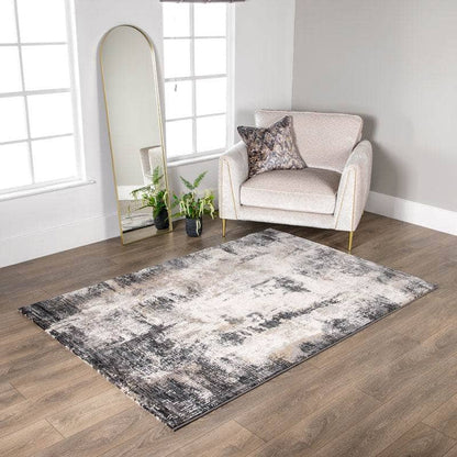 Rugs  -  Canyon Black Rug - Multiple Sizes  - 