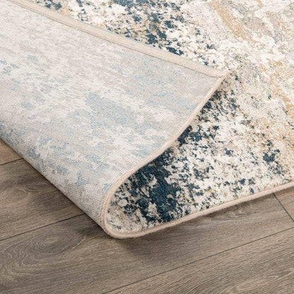 Canyon Blue Abstract Rug - 