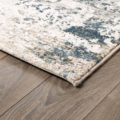 Canyon Blue Abstract Rug
