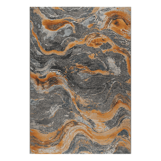 Rugs  -  Canyon Wave Blue & Cream - Multiple Sizes  - 