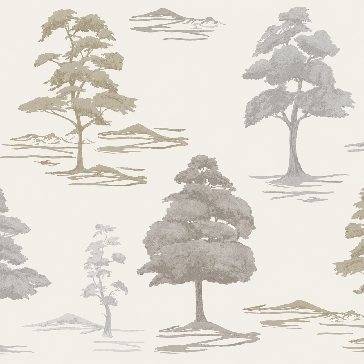 Sample  -  BELGRAVIA SAMP CARLOTTA TREE CREAM 9035  -  60485252