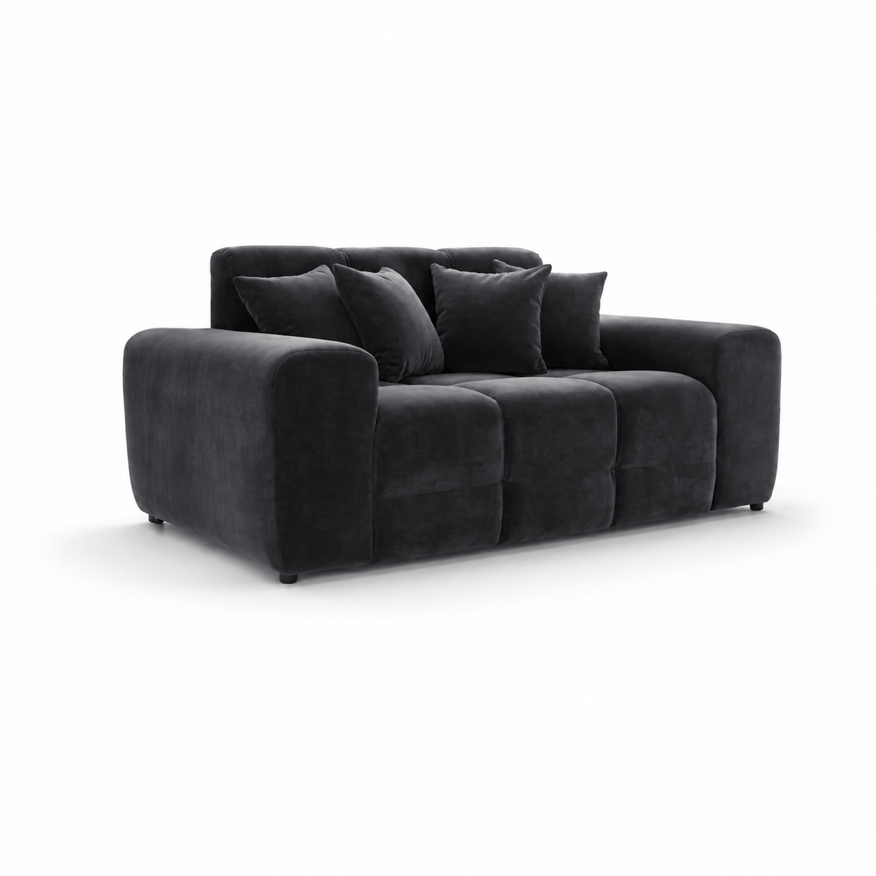 Furniture  -  Maine 2 Seater Sofa - Charcoal (Special Order)  -  60484750