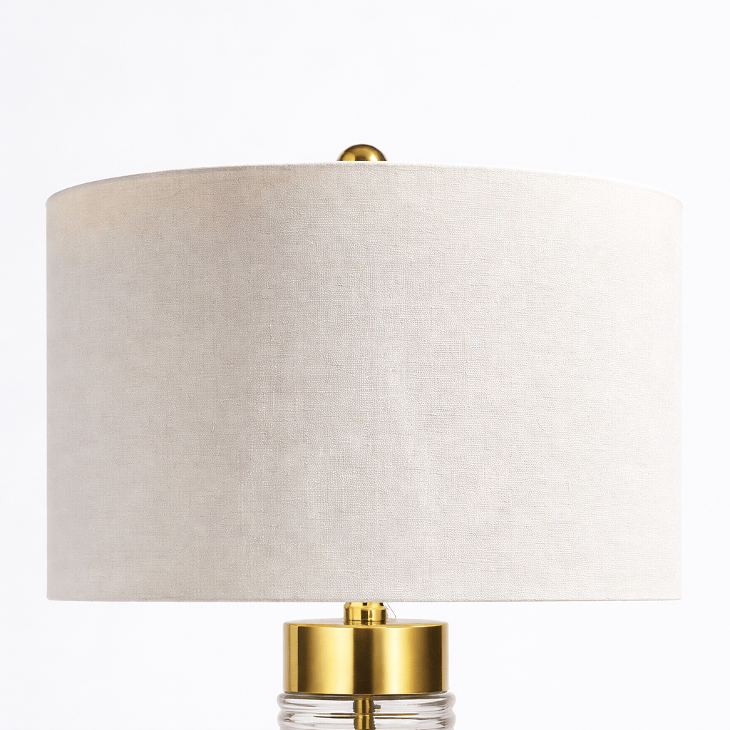 Lights  -  U.A Table Lamp Gold & Glass  -  60484446