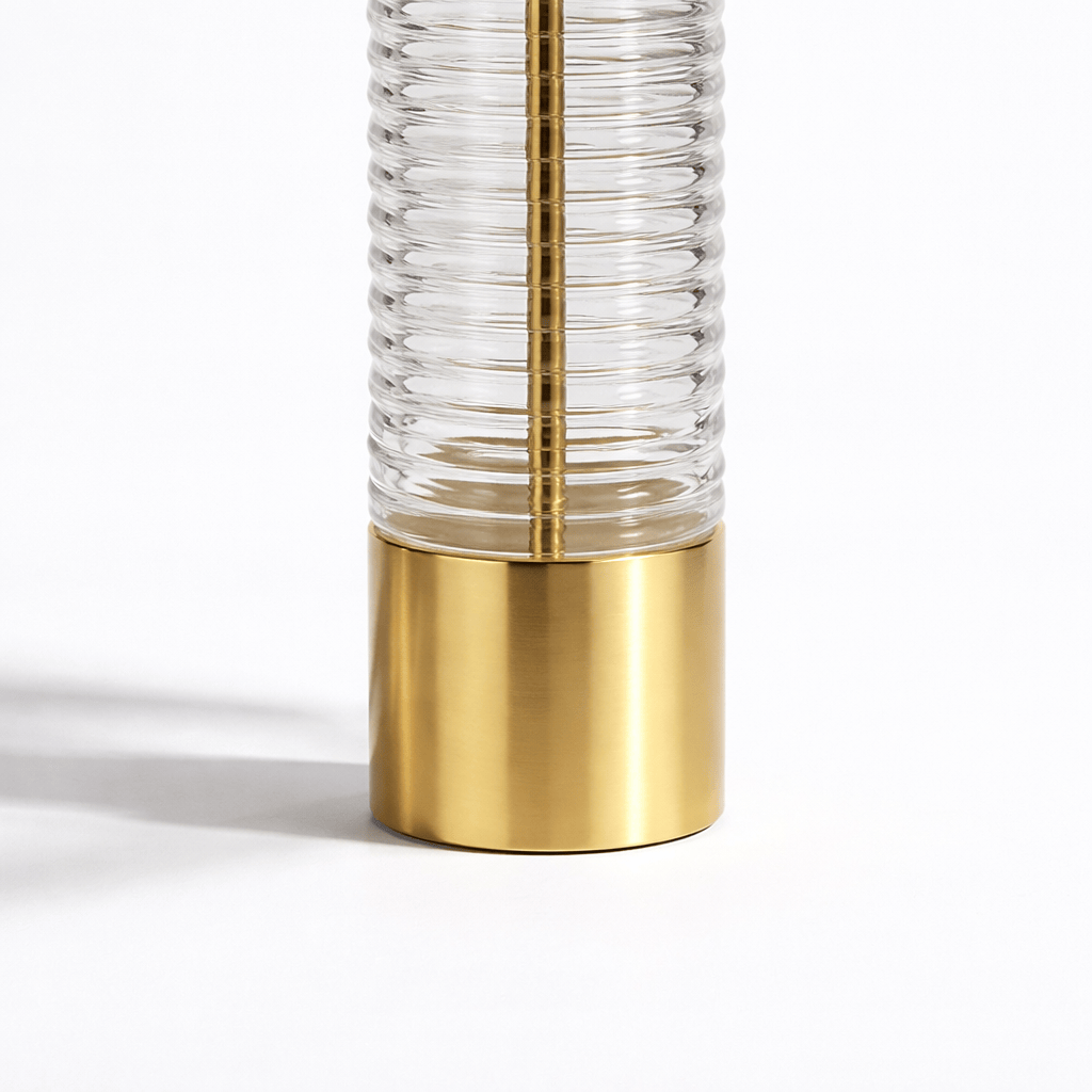 Lights  -  U.A Table Lamp Gold & Glass  -  60484446