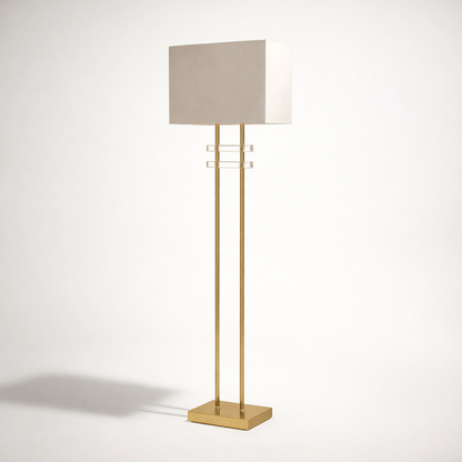 Lights  -  U.A FL24322 Floor Lamp 160cm - Gold & Acrylic  -  60484445