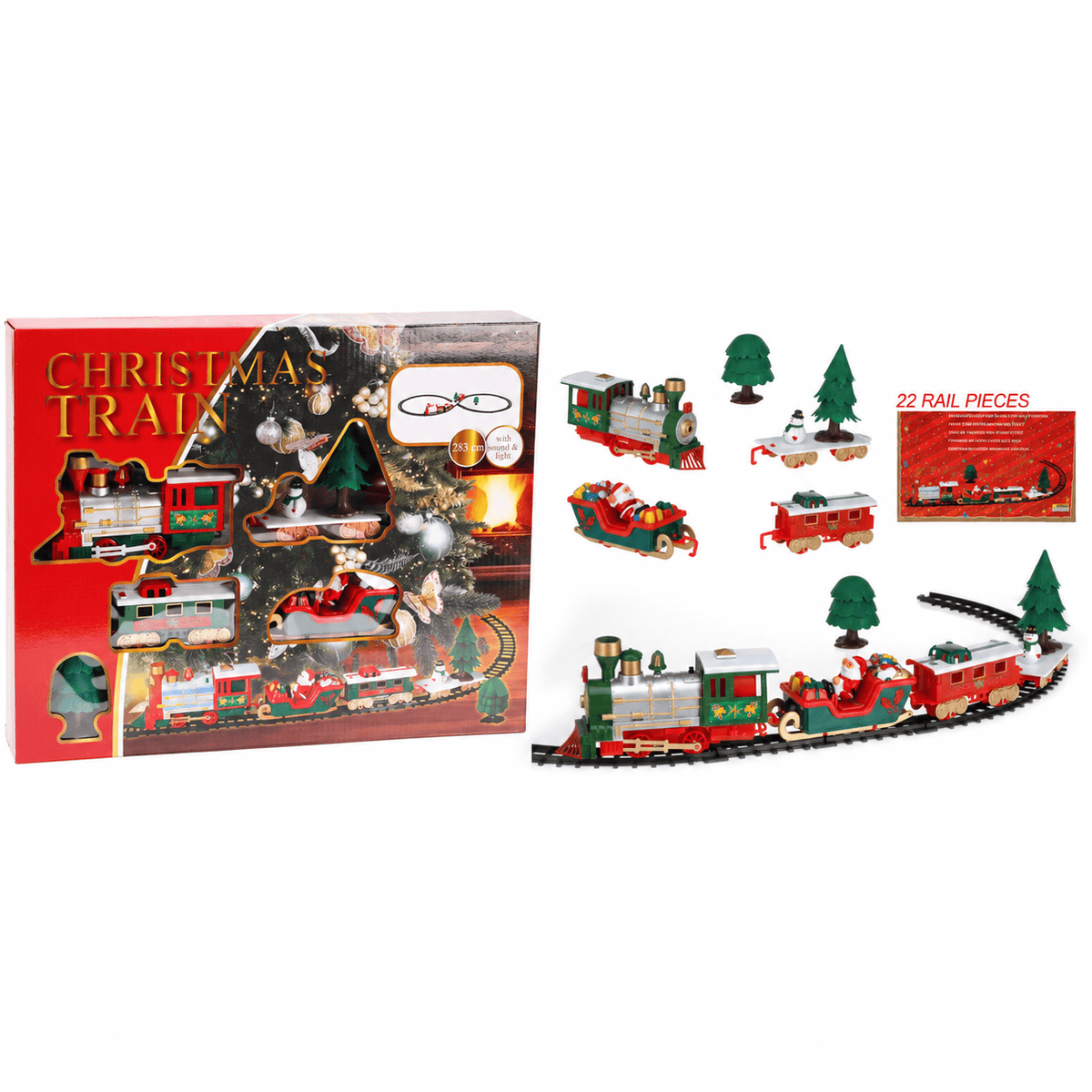 Christmas  -  Christmas Train Set 22pcs  -  60487815