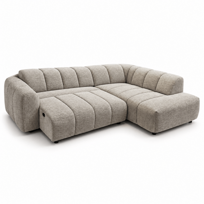 Furniture  -  Opulent Corner Sofa w/ Electric Powered Footrest - LHF  -  60488134