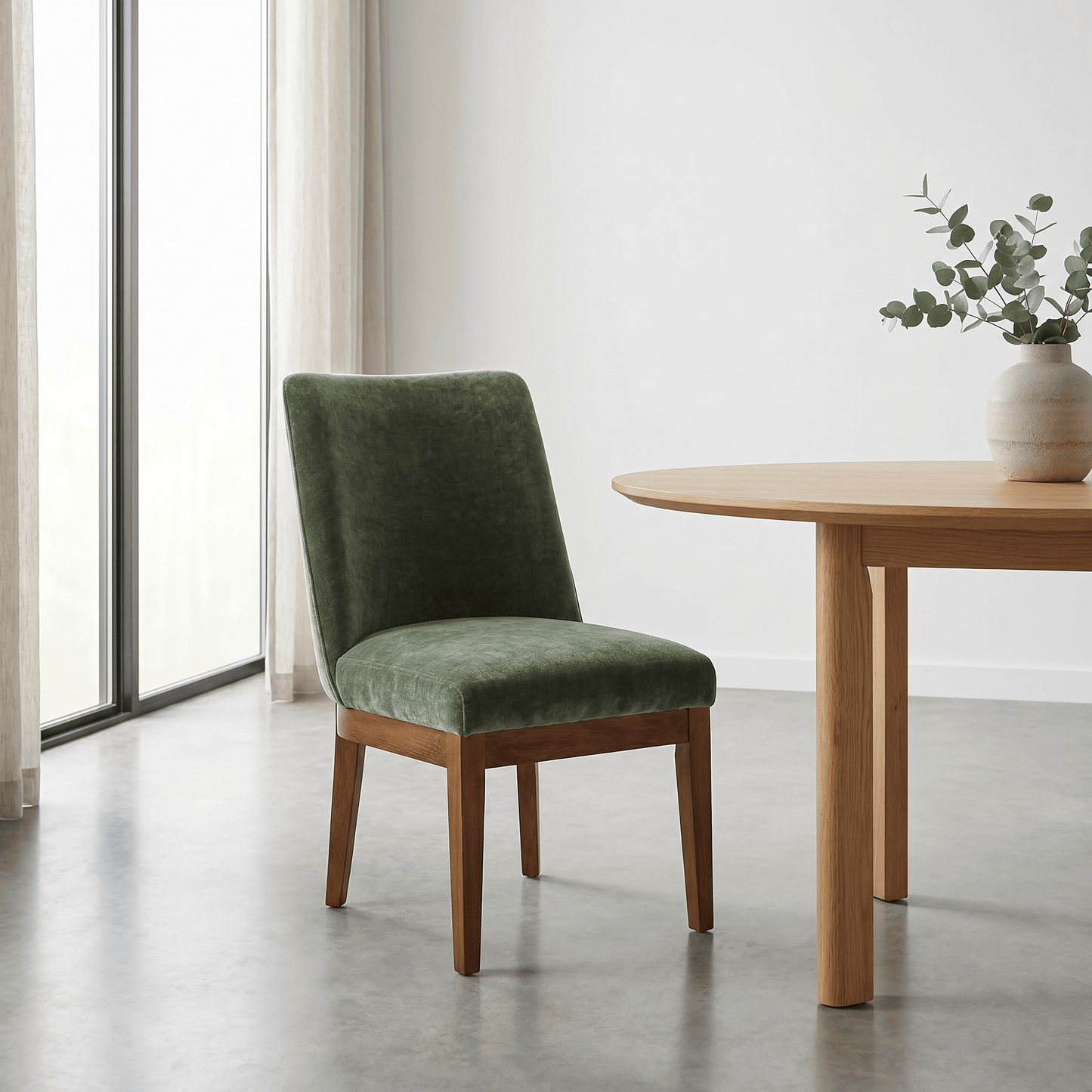 Furniture  -  Oregon Dining Chair - Green  -  60486424