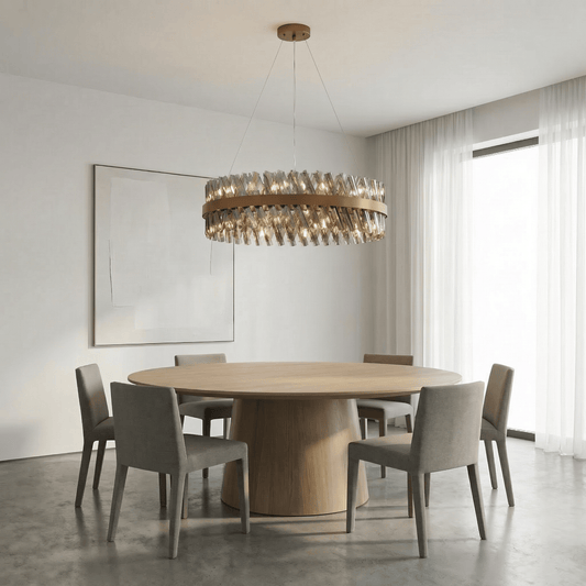 Lights  -  Dresden P004-24BR 24 Light Pendant Ceiling Light - Bronze & Smoked Glass  -  60485720