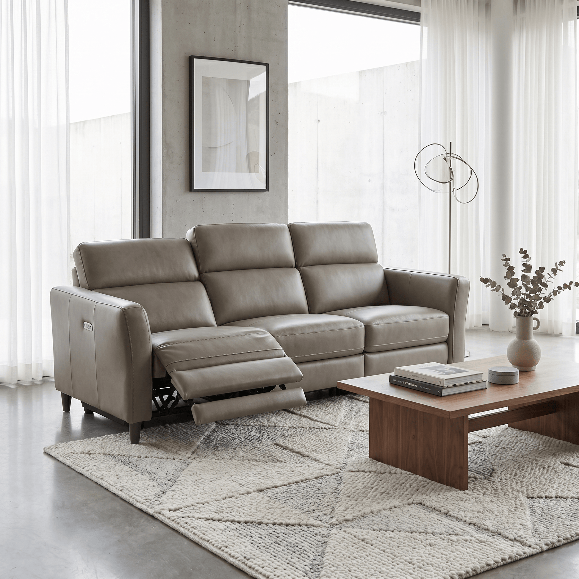 Furniture  -  Arezzo 3 Seater - Grey  -  60485901