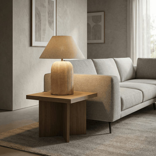 Lights  -  U.A L24436-M Table Lamp - Cement 72CM  -  60484451