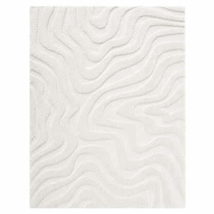 Cleo Cream Wave Rug - Various Sizes