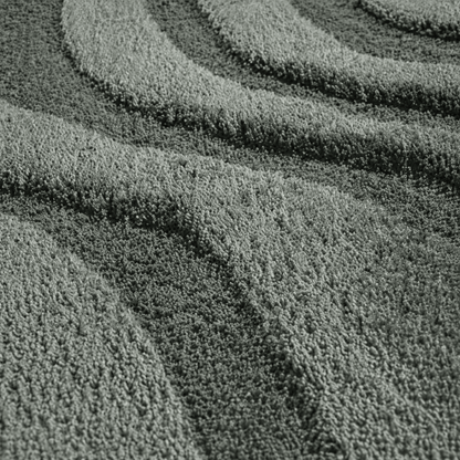 Rugs  -  Cleo Green Wave Rug - Various Sizes  - 