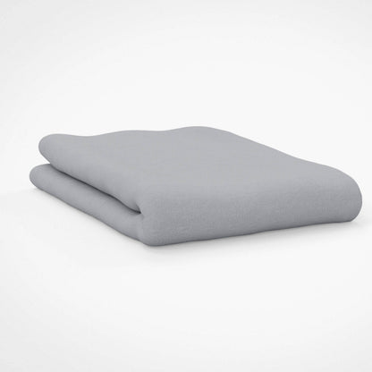 Homeware  -  200 Count Polycotton 30cm Fitted Sheet - Cloud  - 