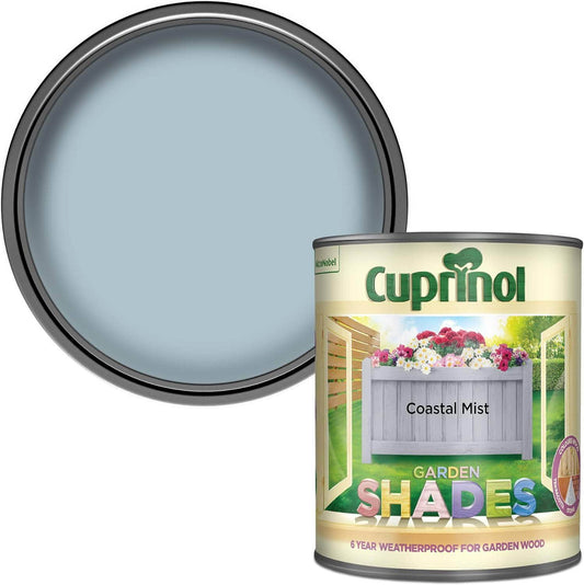 Paint  -  Cuprinol Garden Shades 1L Coastal Mist  -  50149525