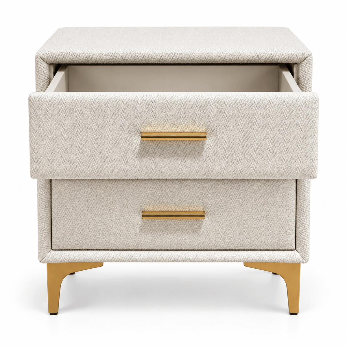 Furniture  -  Cologne Bedside Table - Cream  -  60487294