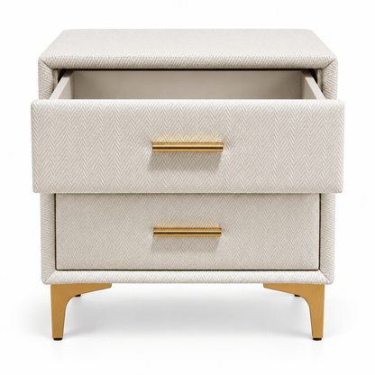 Furniture  -  Cologne Bedside Table - Cream  -  60487294